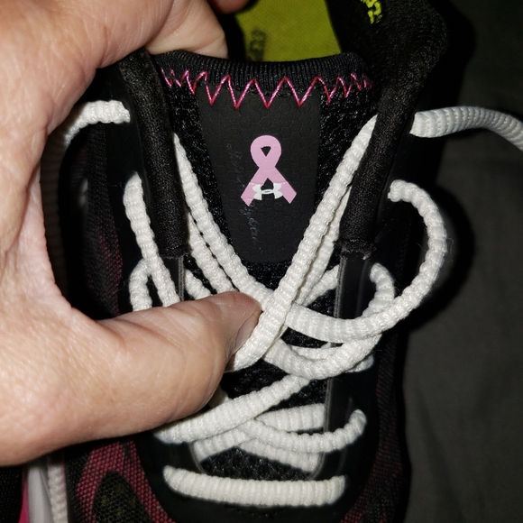 UA MPZ Breast Cancer Awareness sneakers, Like New - Picture 11 of 13